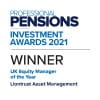 Professional Pensions Awards 2021