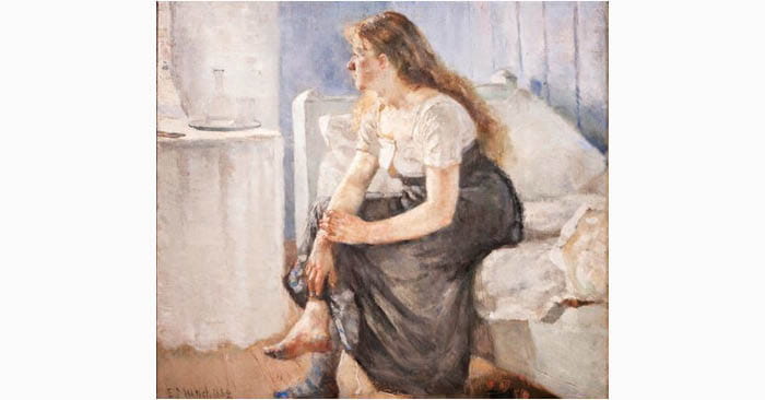 Edvard Munch 'Morning'