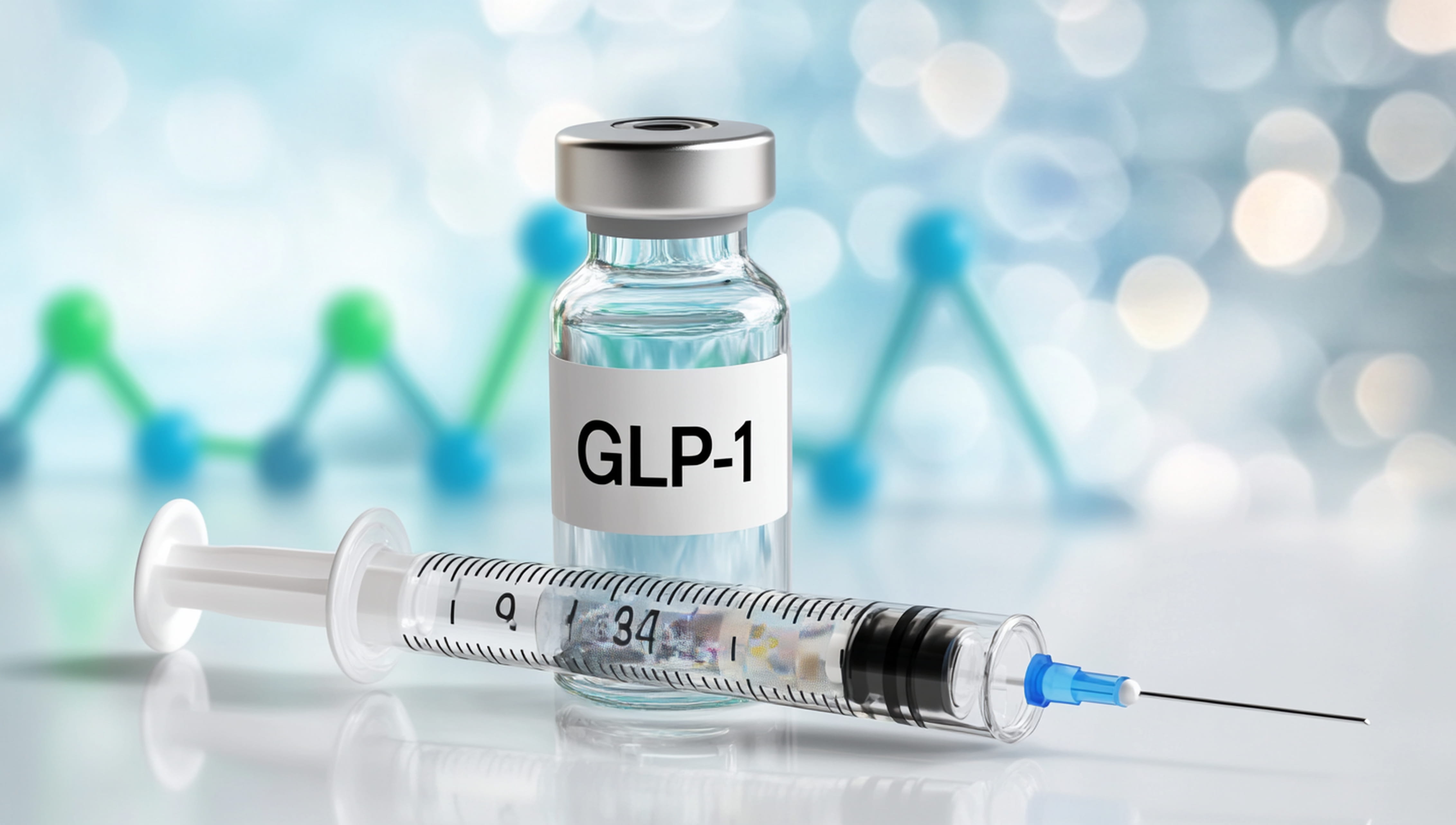 A syringe and a vial AI-generated content may be incorrect.